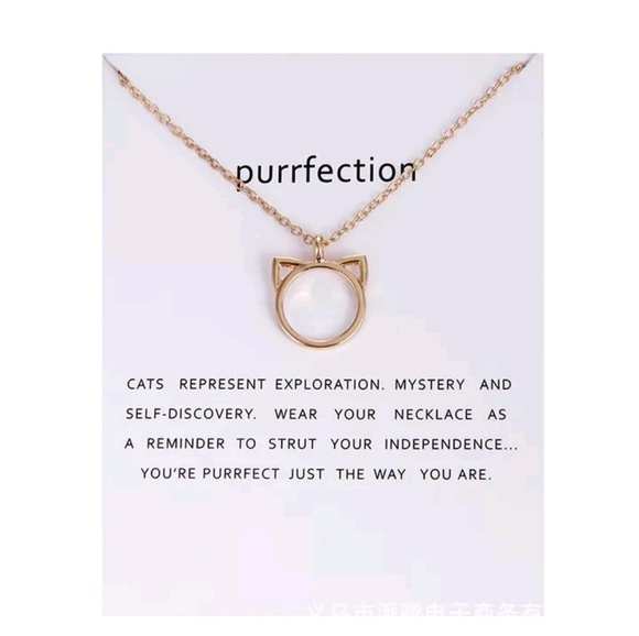 Jewelry - Purrfection Cat Necklace
